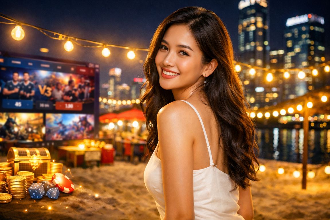 Cộng đồng esports Hà Nội theo dõi giải đấu ban đêm tại khu chợ đêm