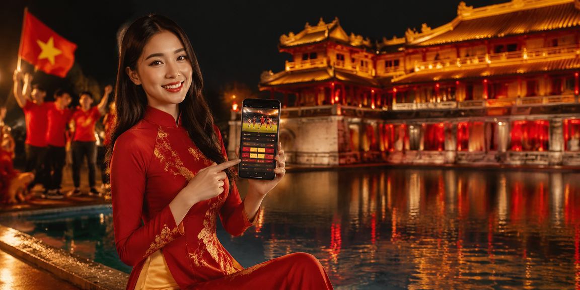 Người dùng tại Huế theo dõi sự kiện thể thao và nhận khuyến mãi qua ứng dụng tae trong mùa lễ hội